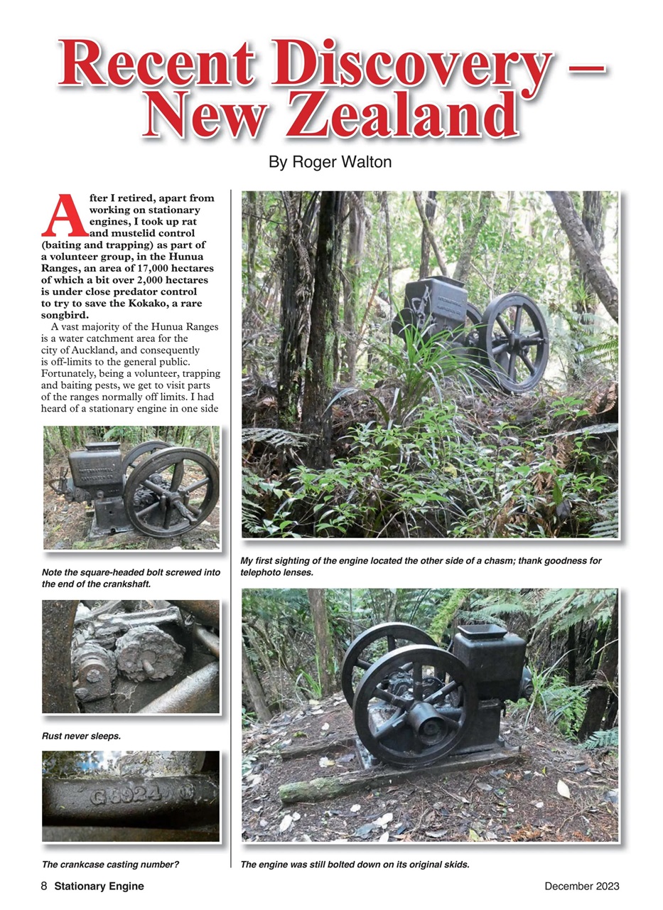 Stationary Engine Preview Pages