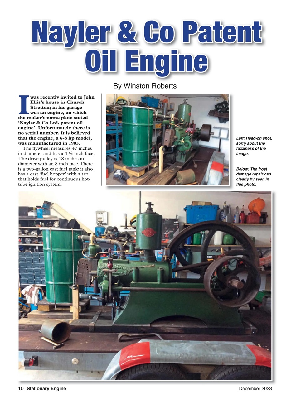 Stationary Engine Preview Pages