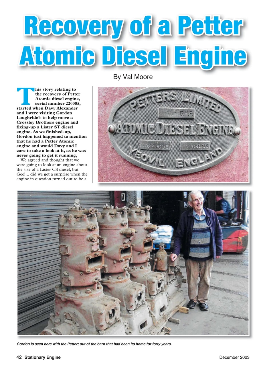 Stationary Engine Preview Pages