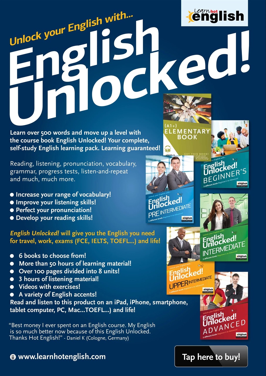 Learn Hot English Preview Pages