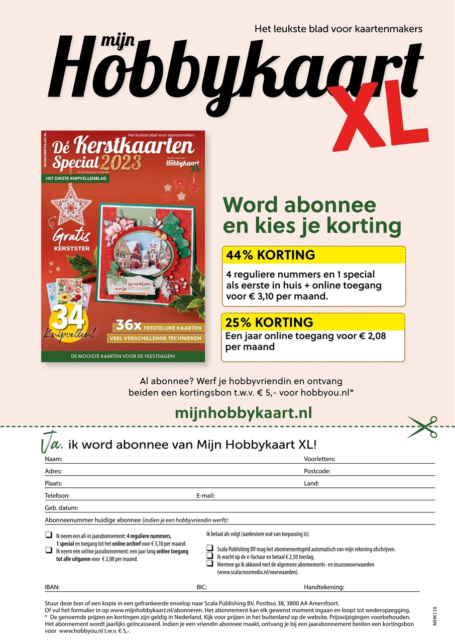 Mijn Hobbykaart XL Preview Pages