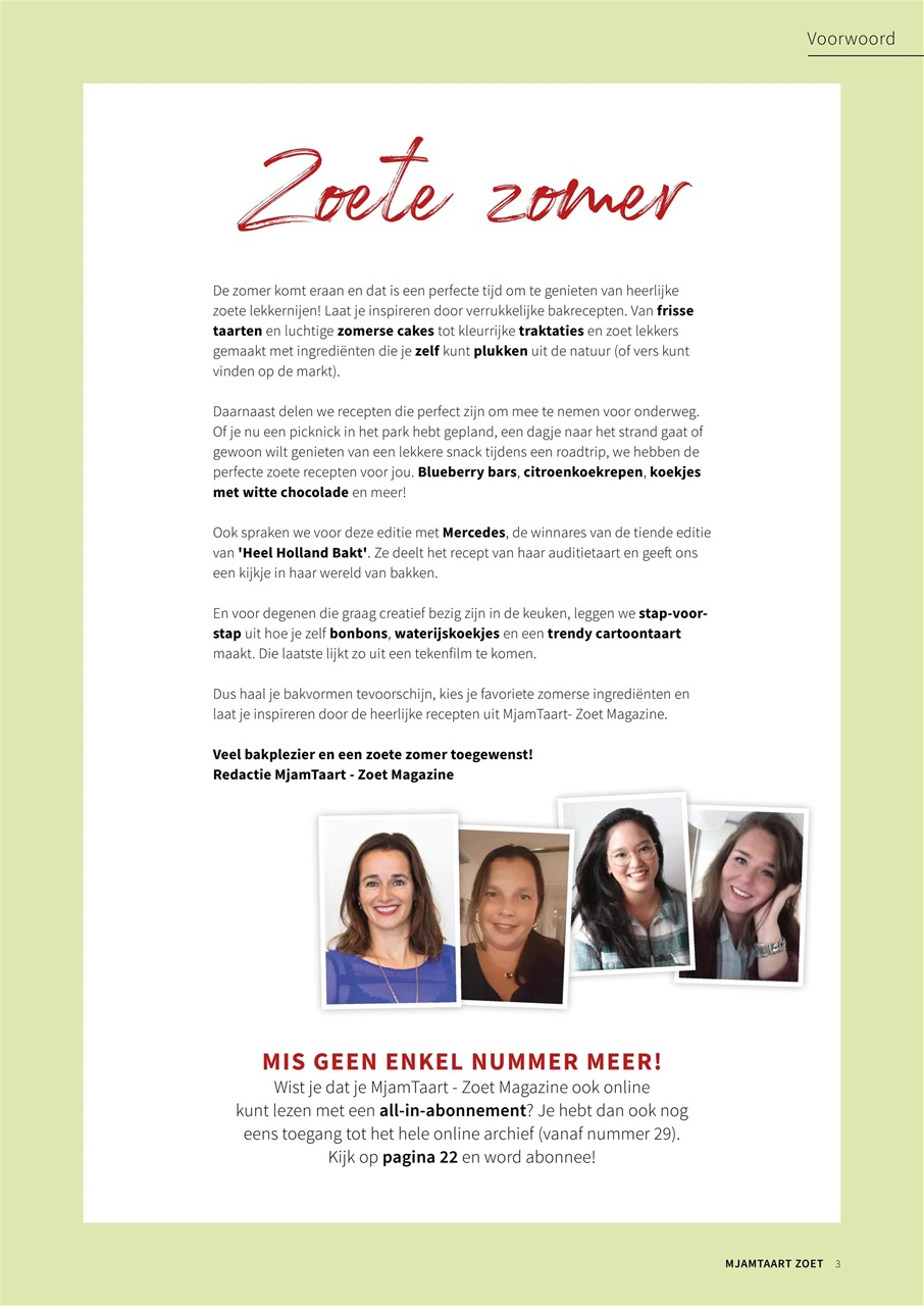 MjamTaart Zoet en Eten Preview Pages
