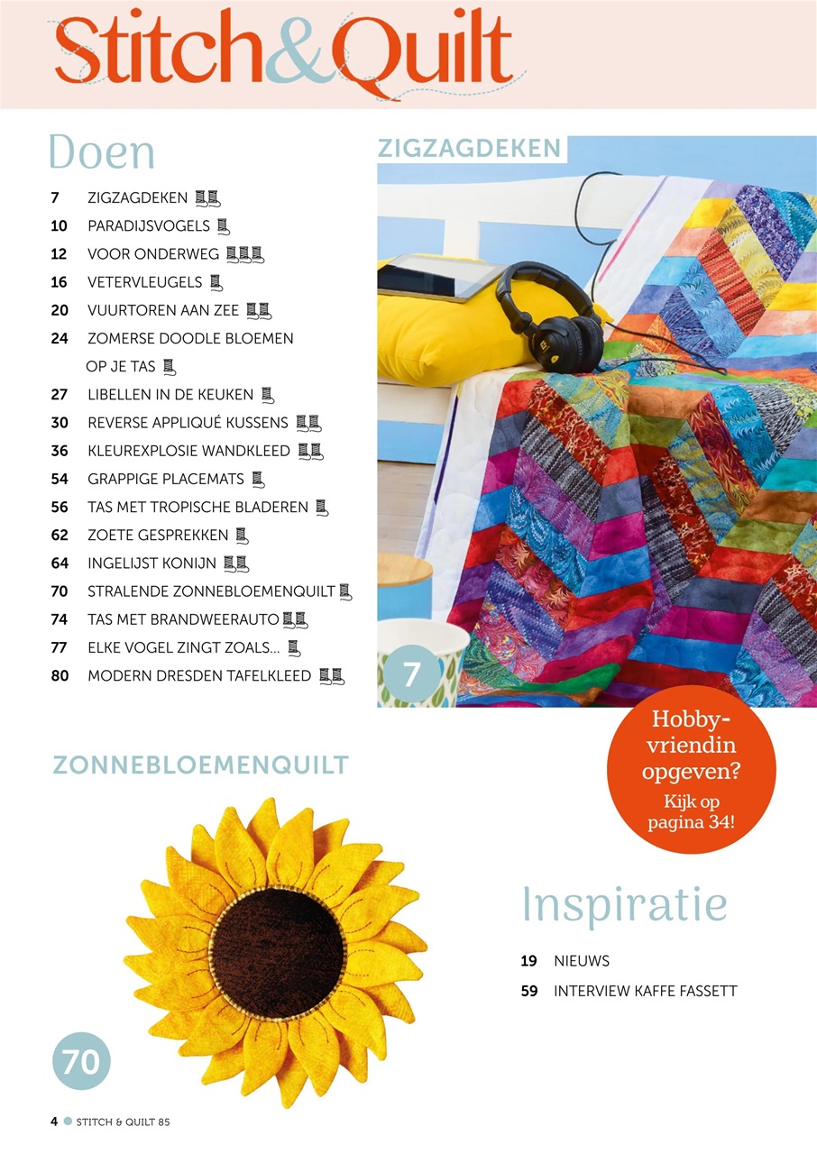 Stitch & Quilt (Quilt & Zo) Preview Pages