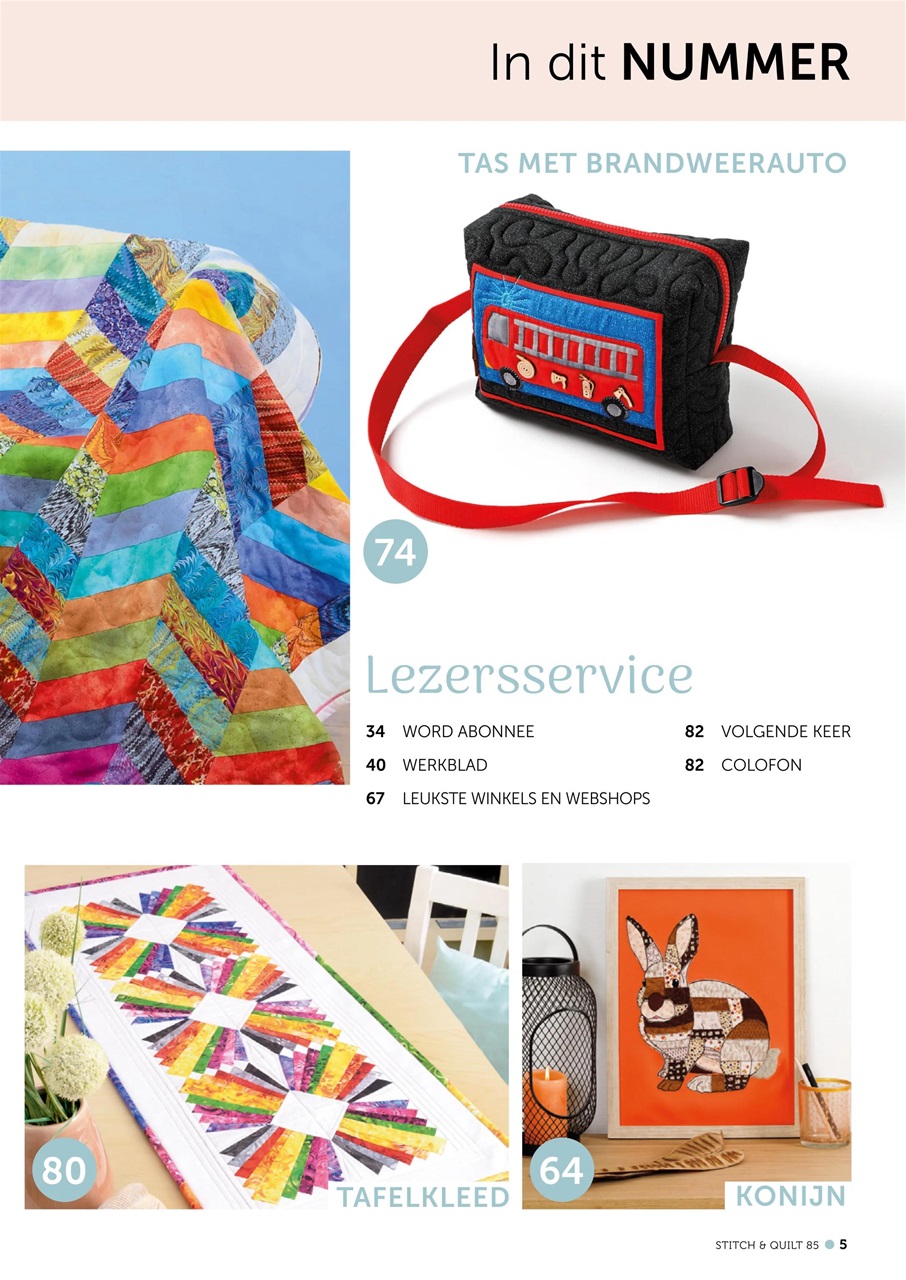 Stitch & Quilt (Quilt & Zo) Preview Pages