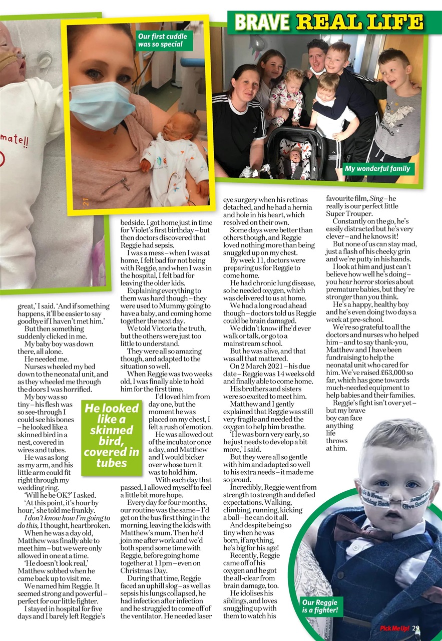 Pick Me Up Preview Pages