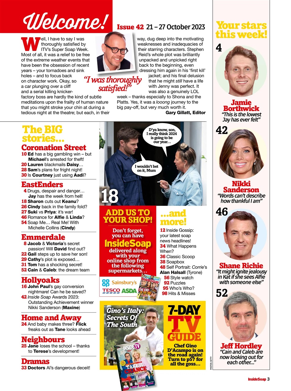 Inside Soap Preview Pages