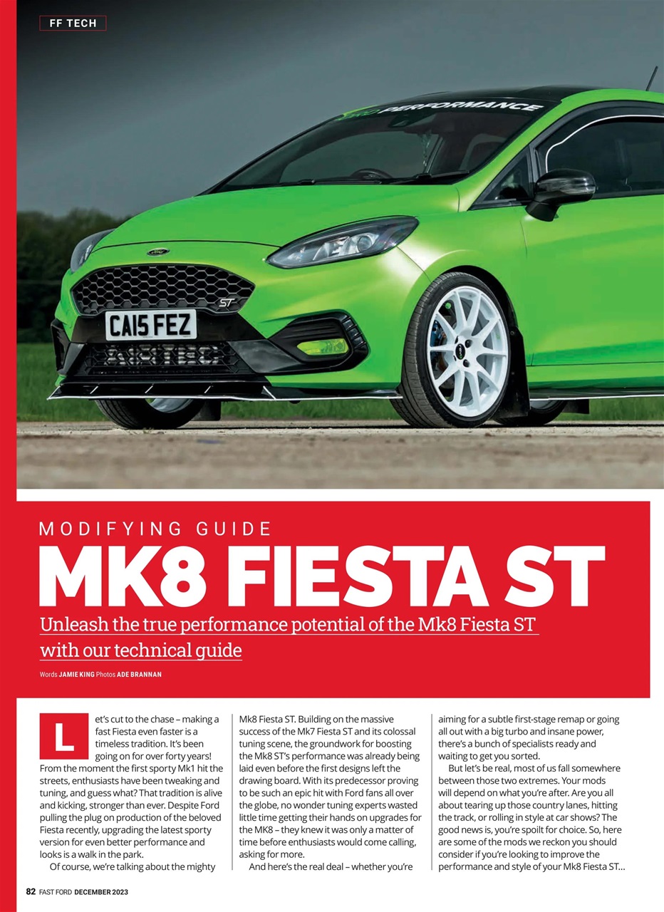 Fast Ford Preview Pages