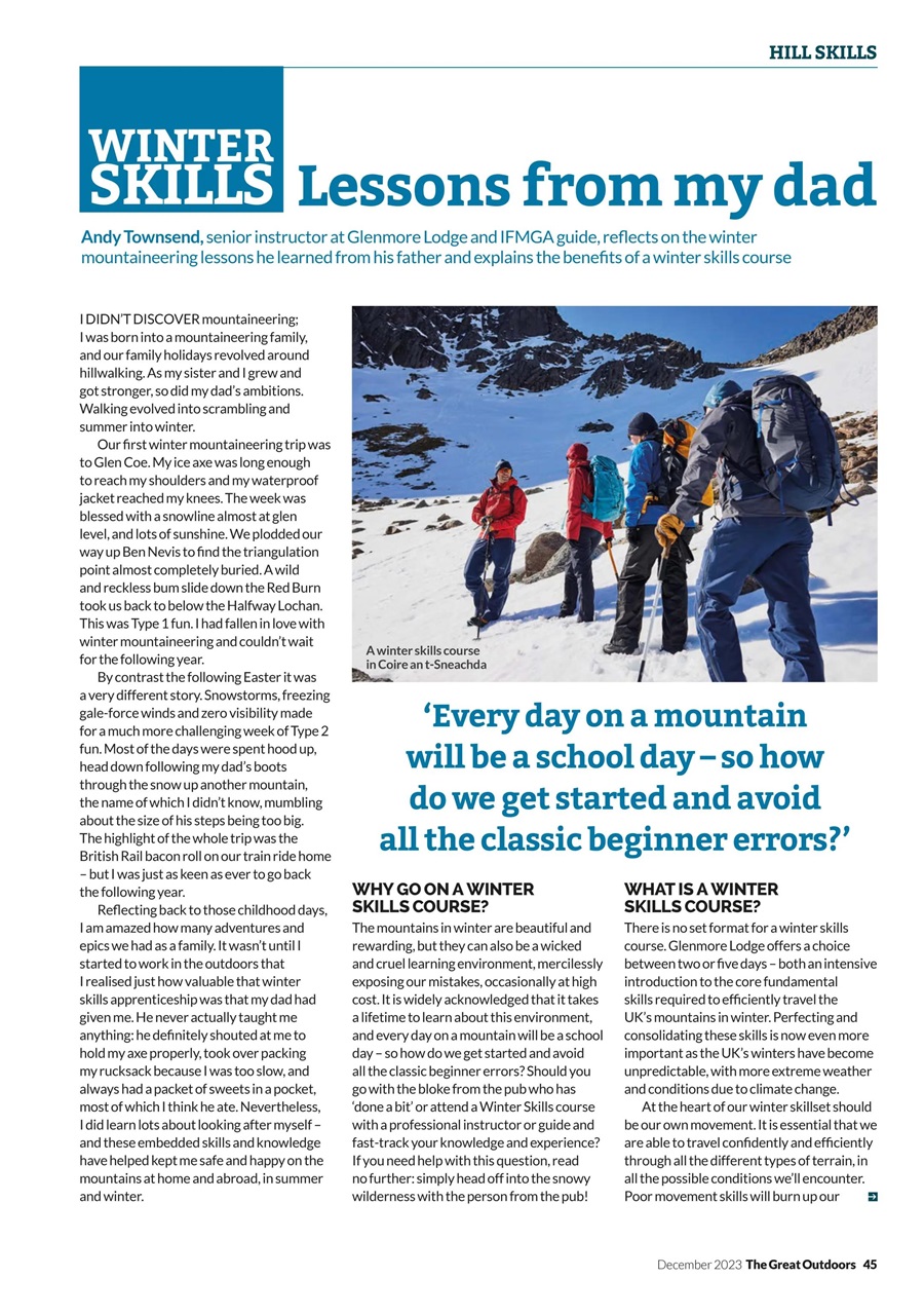 TGO - The Great Outdoors Magazine Preview Pages