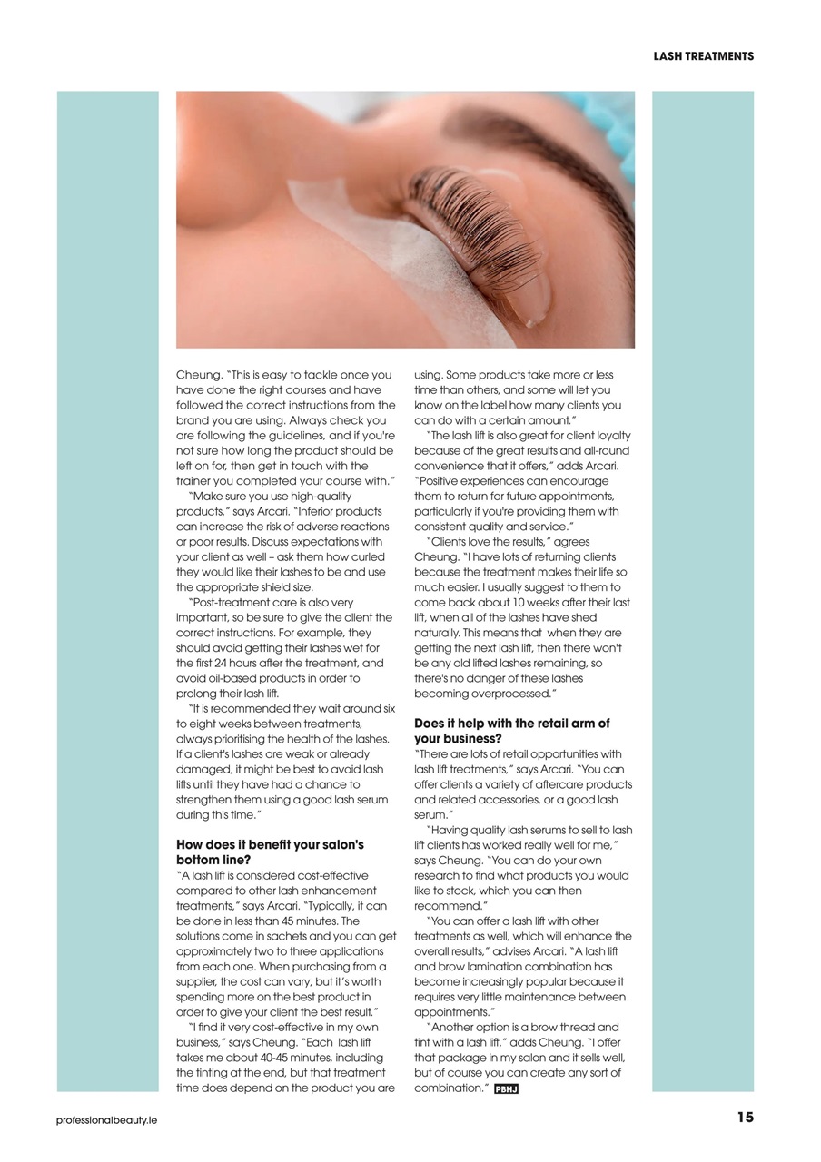 Professional Beauty & HJ Ireland Preview Pages