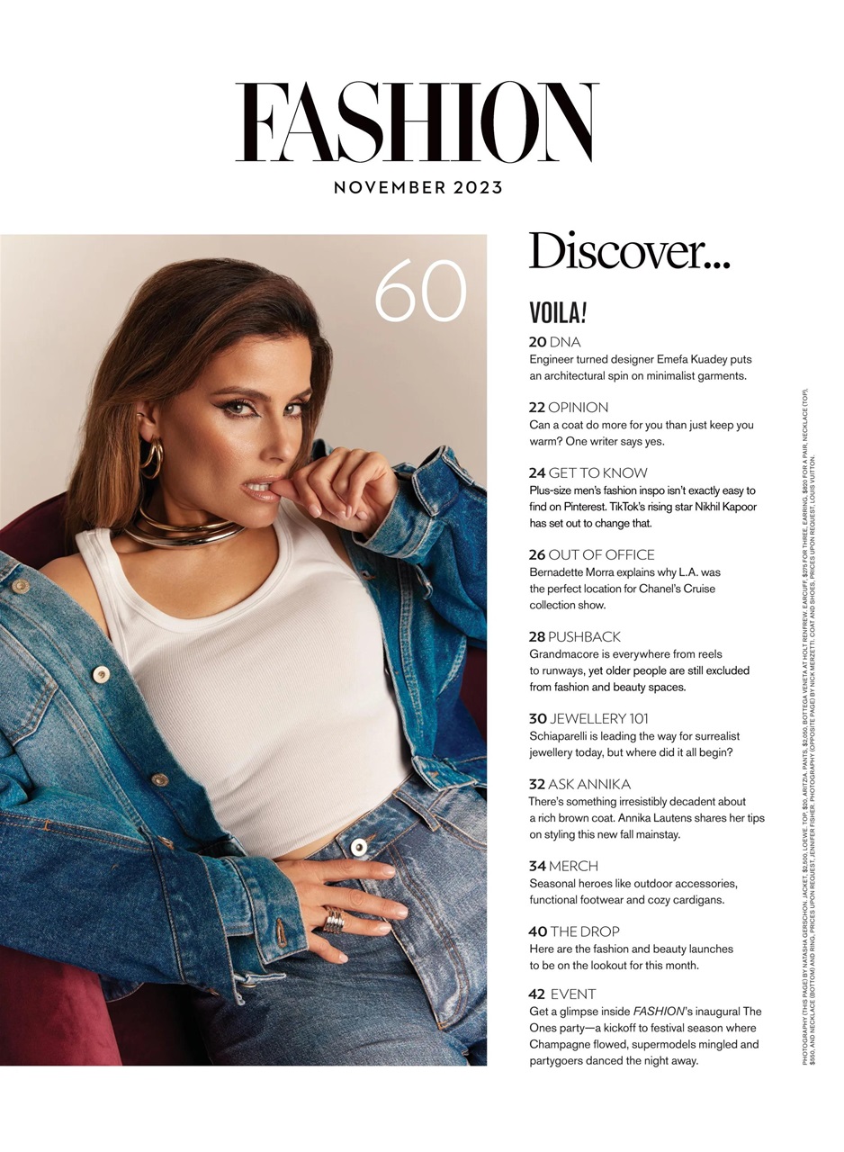 Fashion Magazine Preview Pages