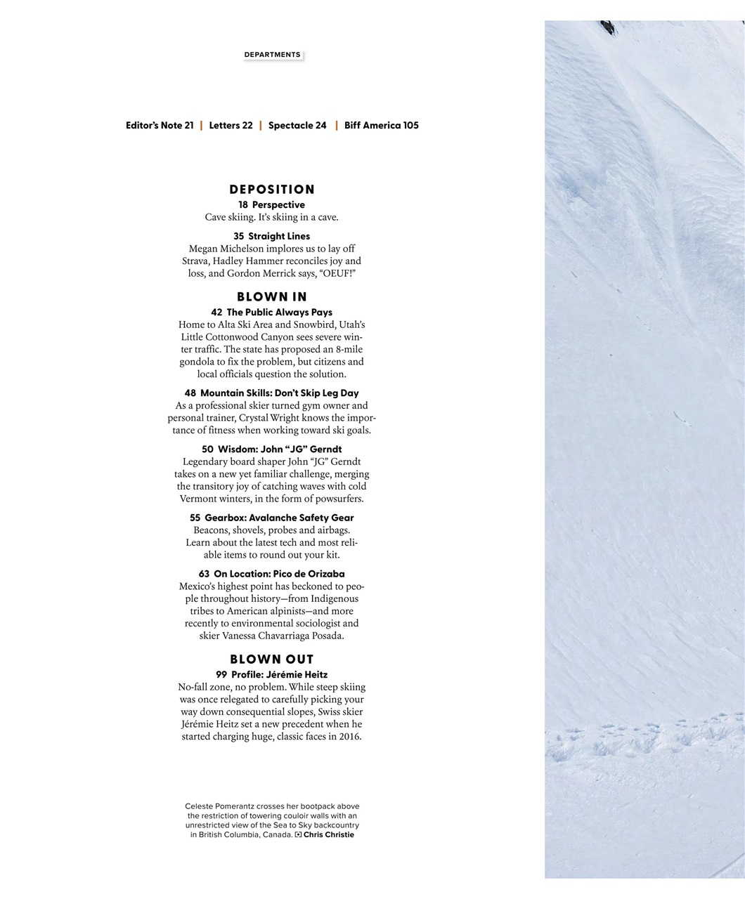 Backcountry Preview Pages