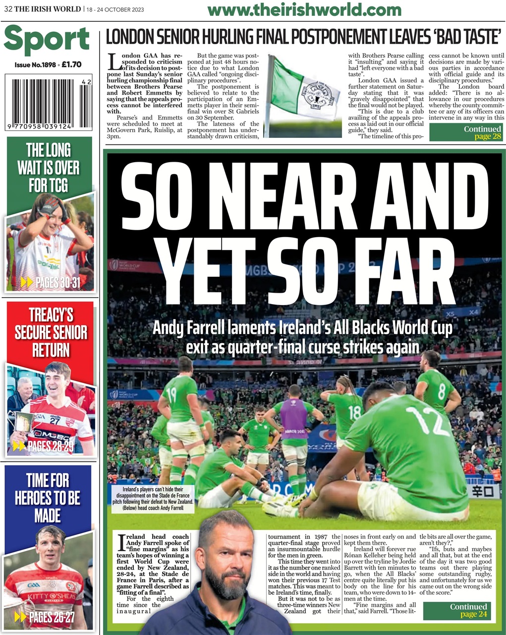 Irish World Preview Pages