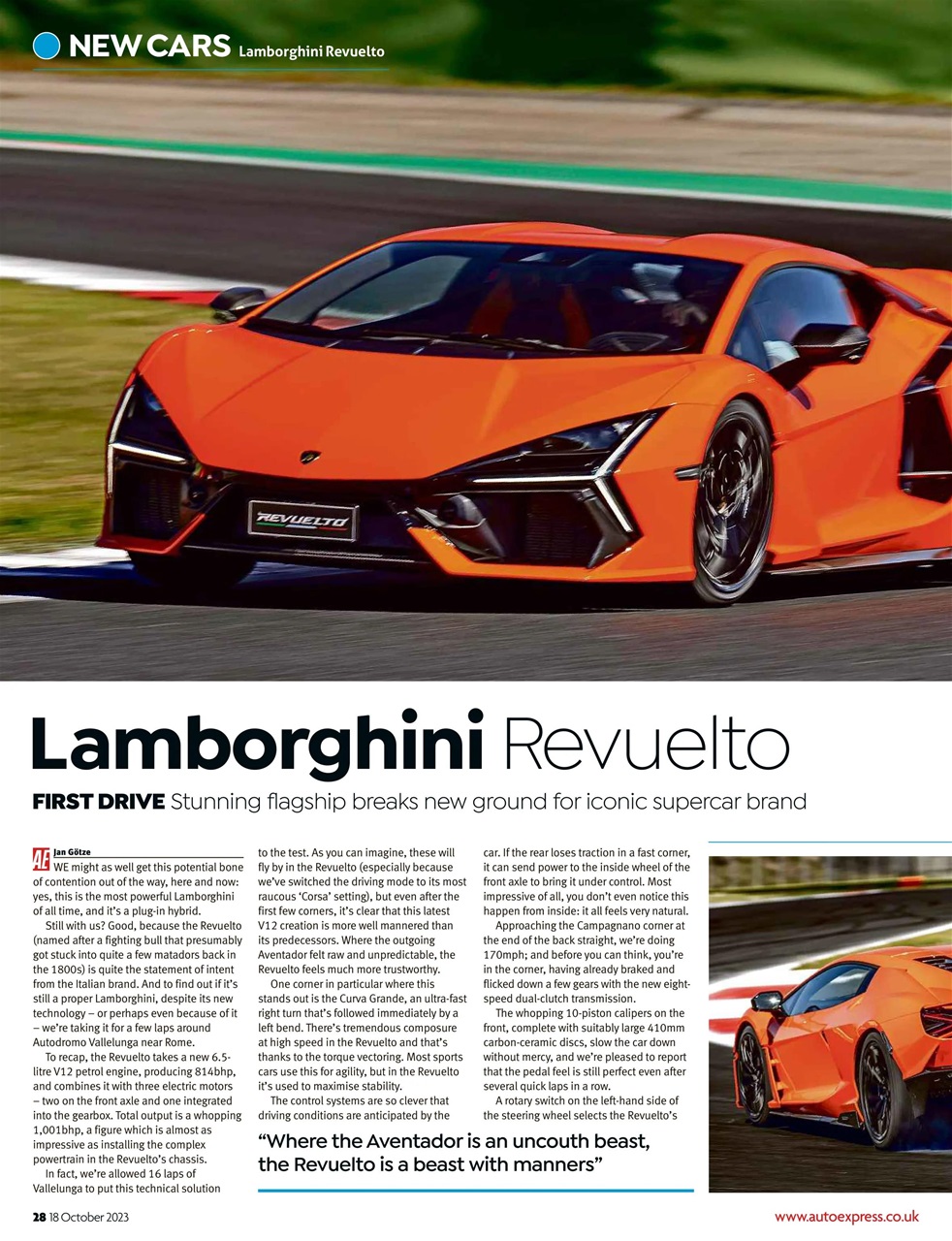 Auto Express Preview Pages