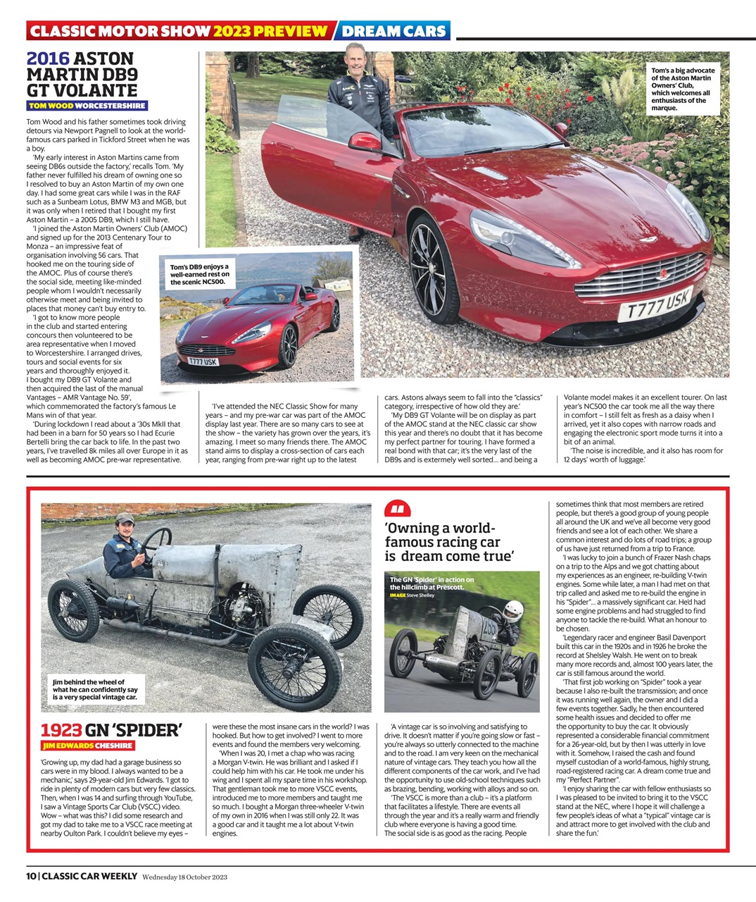 Classic Car Weekly Preview Pages