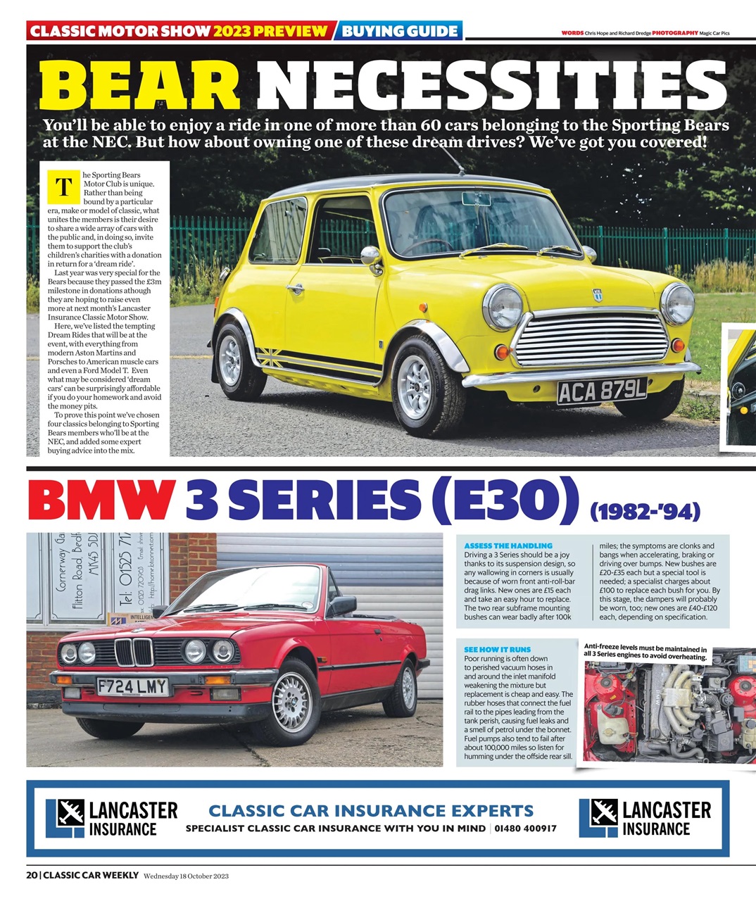 Classic Car Weekly Preview Pages