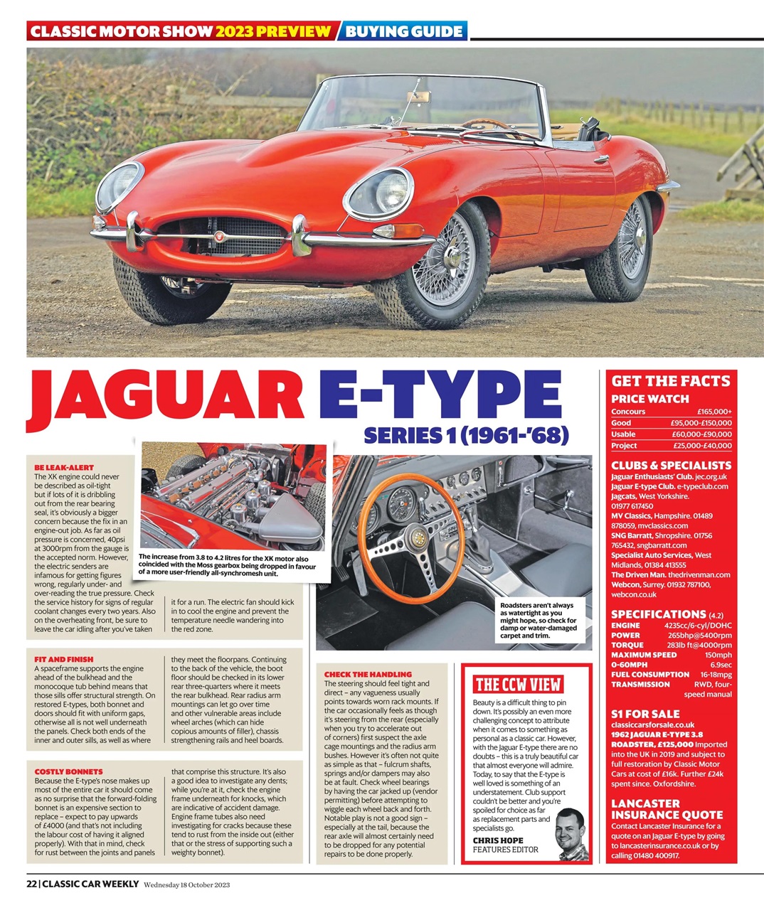 Classic Car Weekly Preview Pages