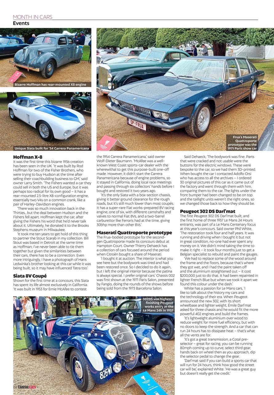 Classic Cars Preview Pages