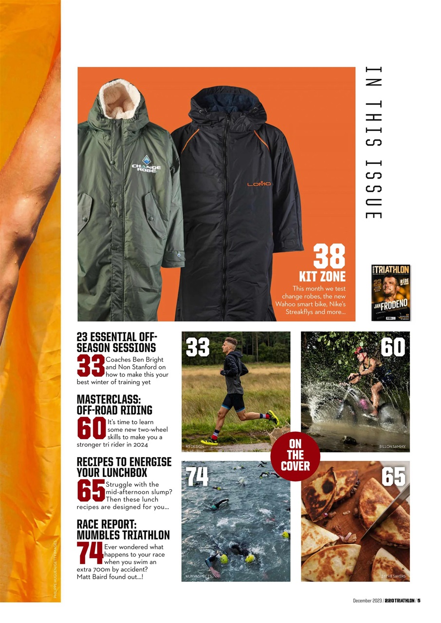 220 Triathlon Magazine Preview Pages