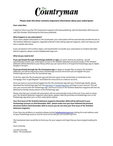 The Countryman issue 