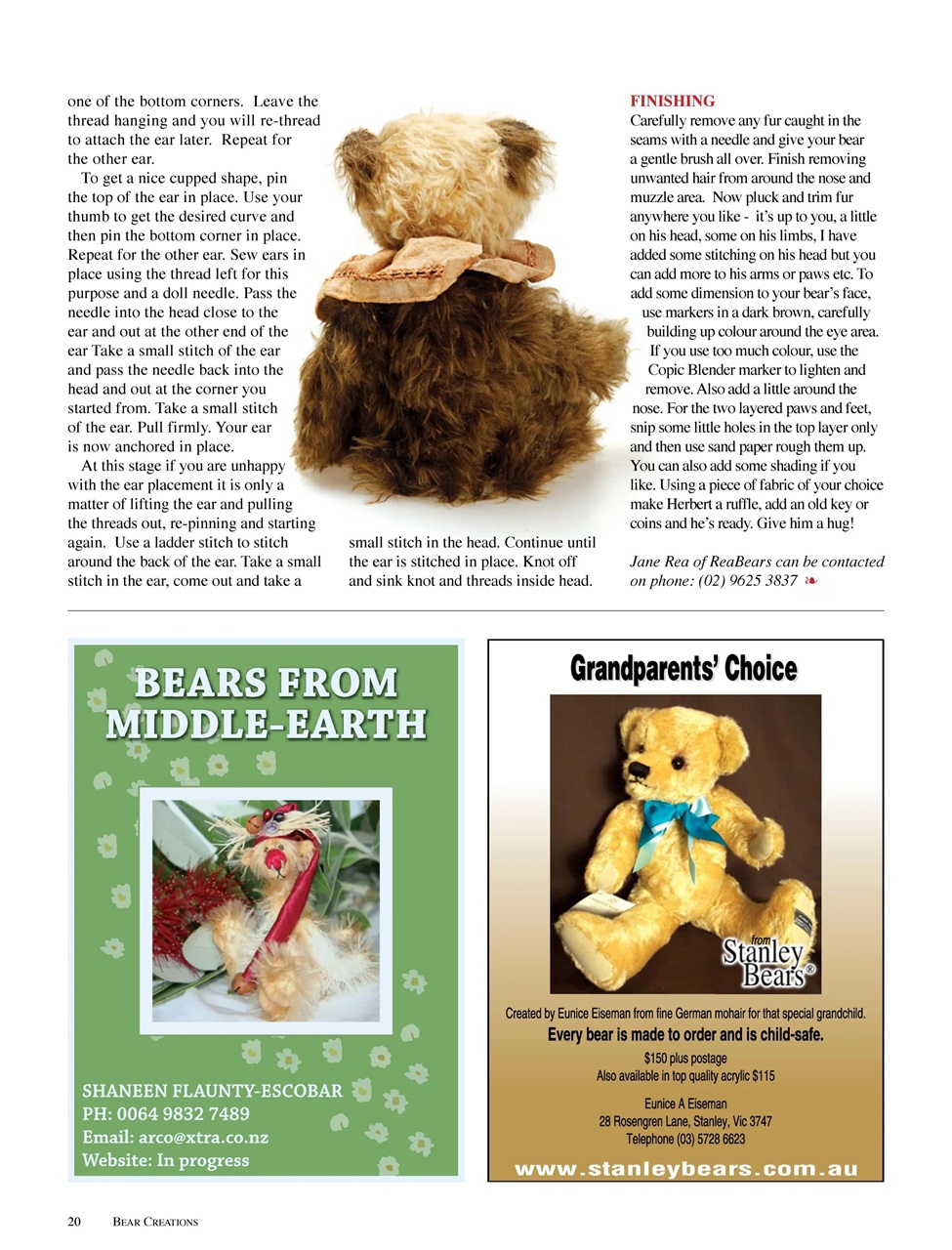 Bear Creations Preview Pages