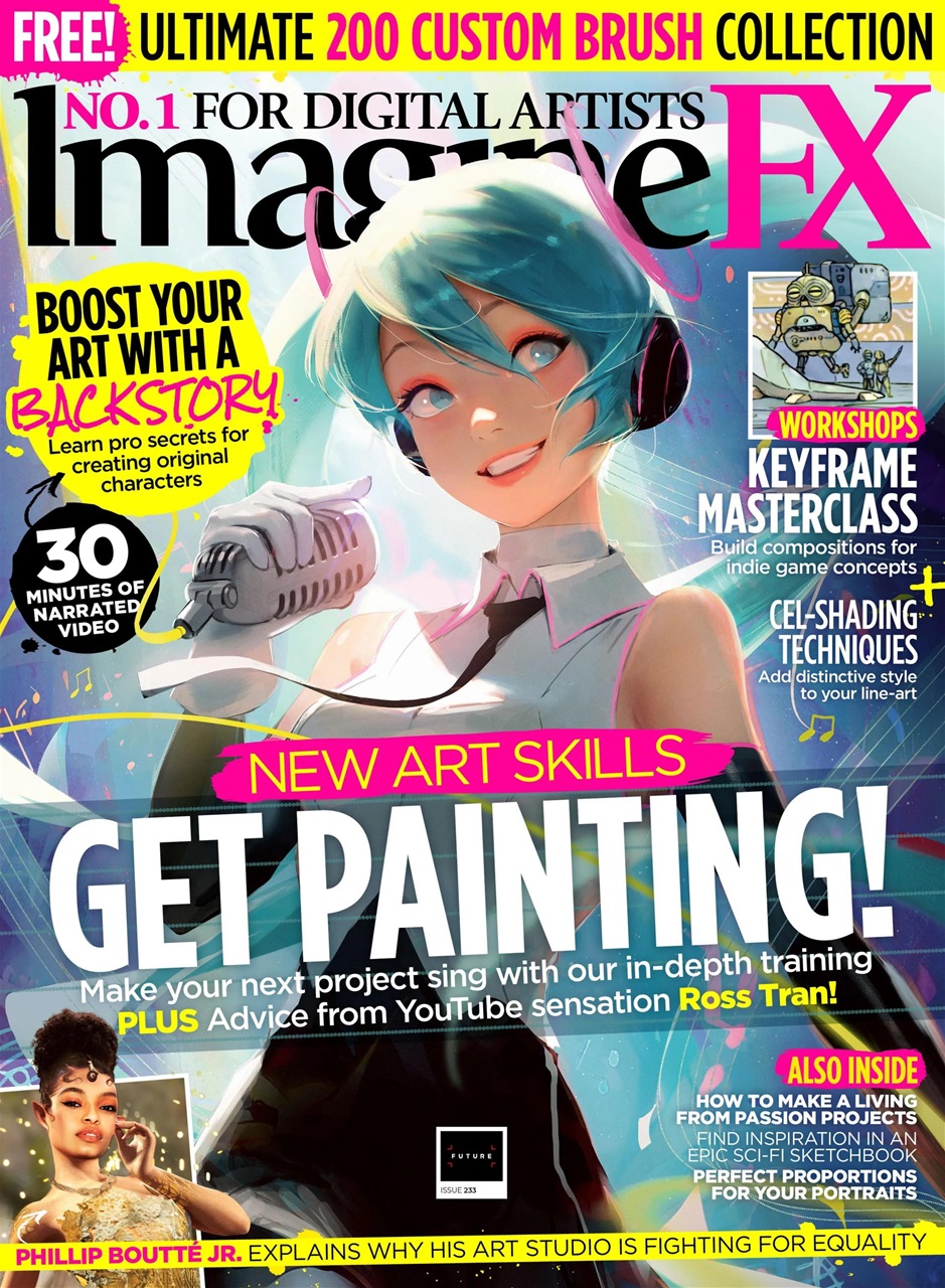 ImagineFX Preview Pages