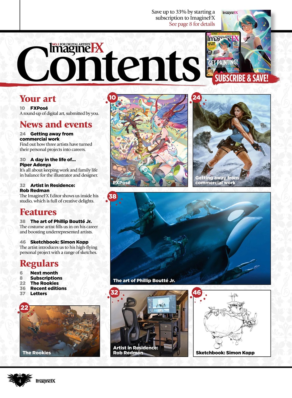 ImagineFX Preview Pages