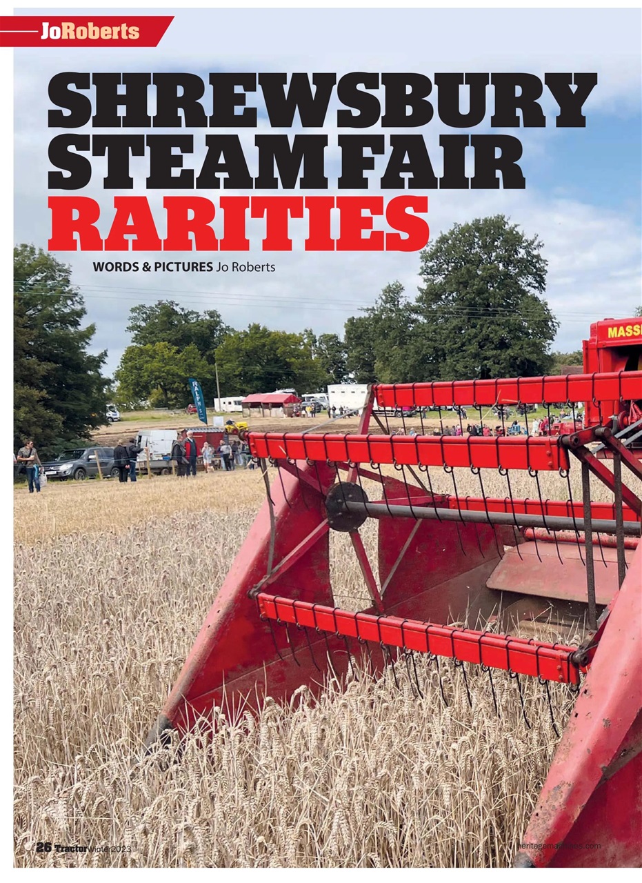 Tractor & Farming Heritage Magazine Preview Pages