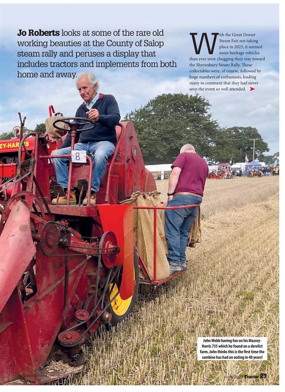Tractor & Farming Heritage Magazine Preview Pages