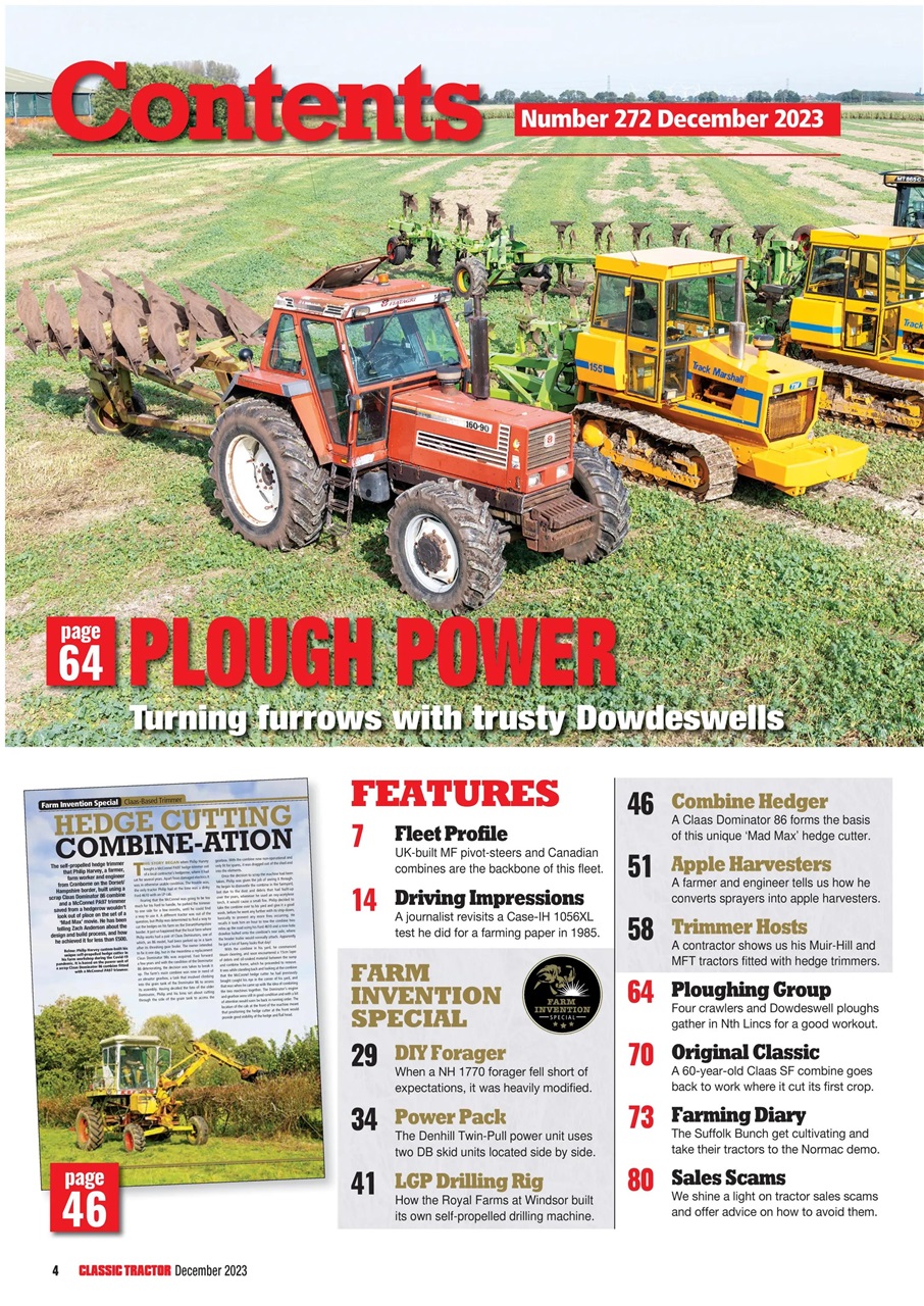 Classic Tractor Preview Pages