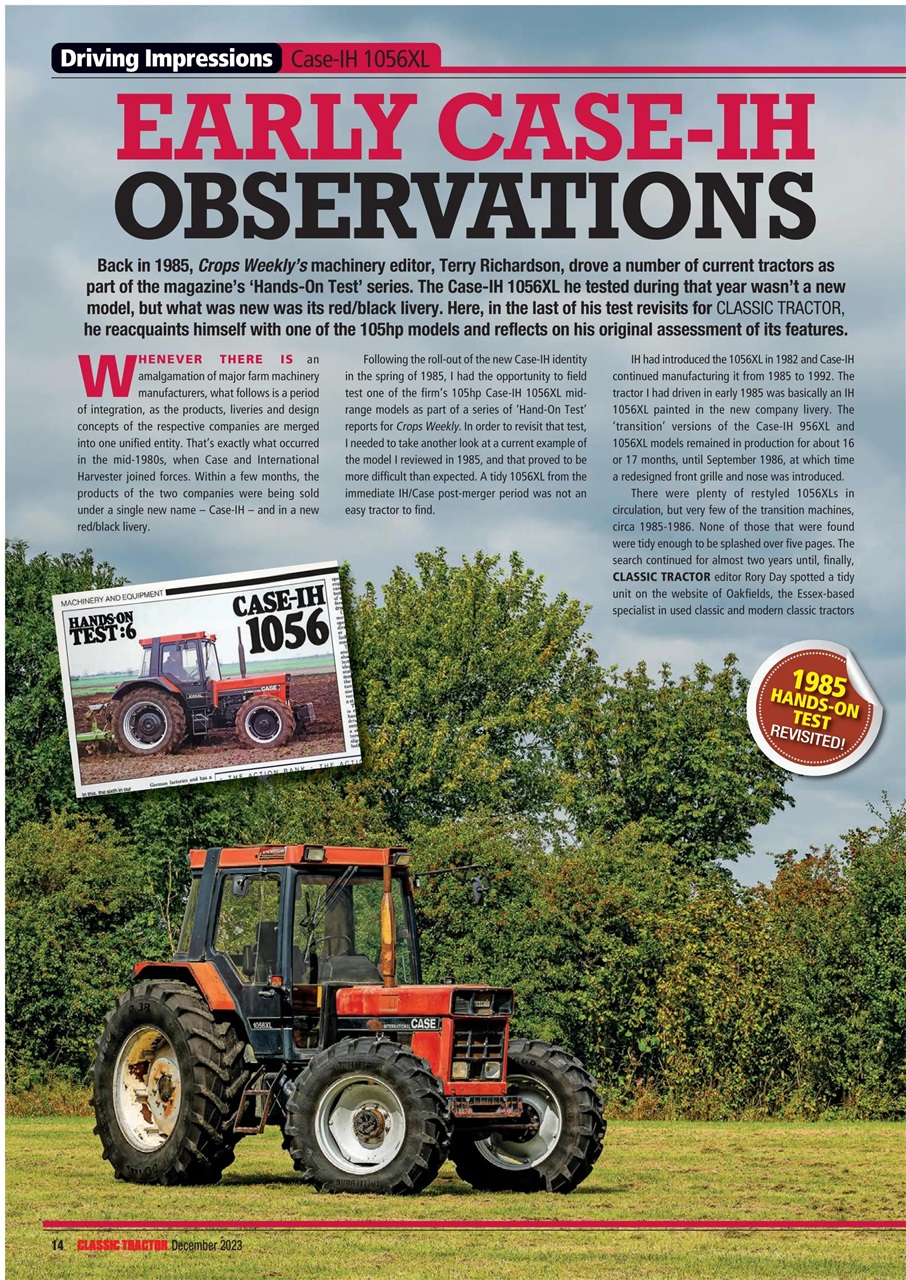 Classic Tractor Preview Pages