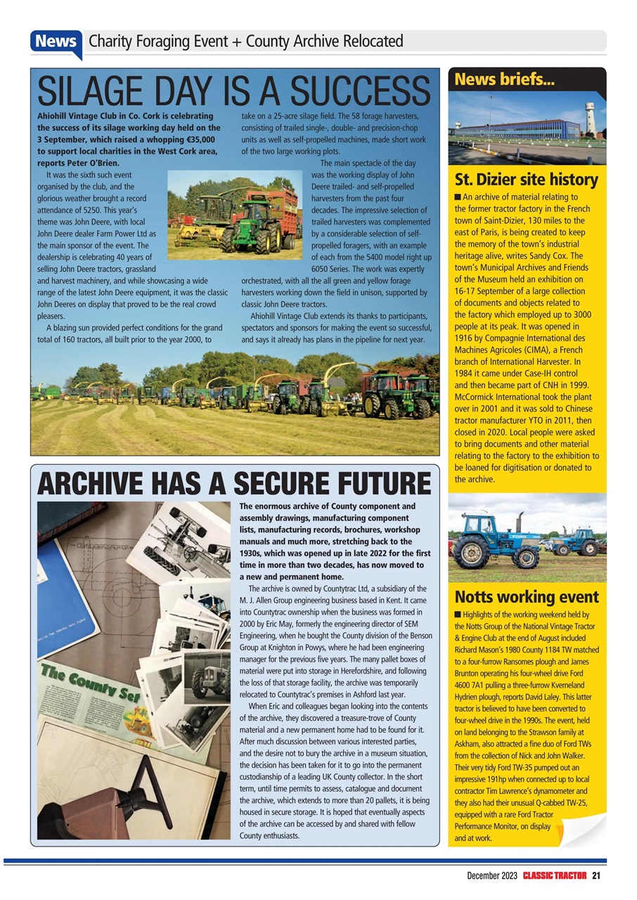 Classic Tractor Preview Pages