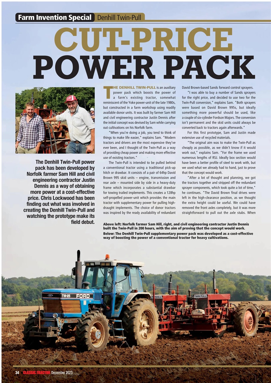 Classic Tractor Preview Pages