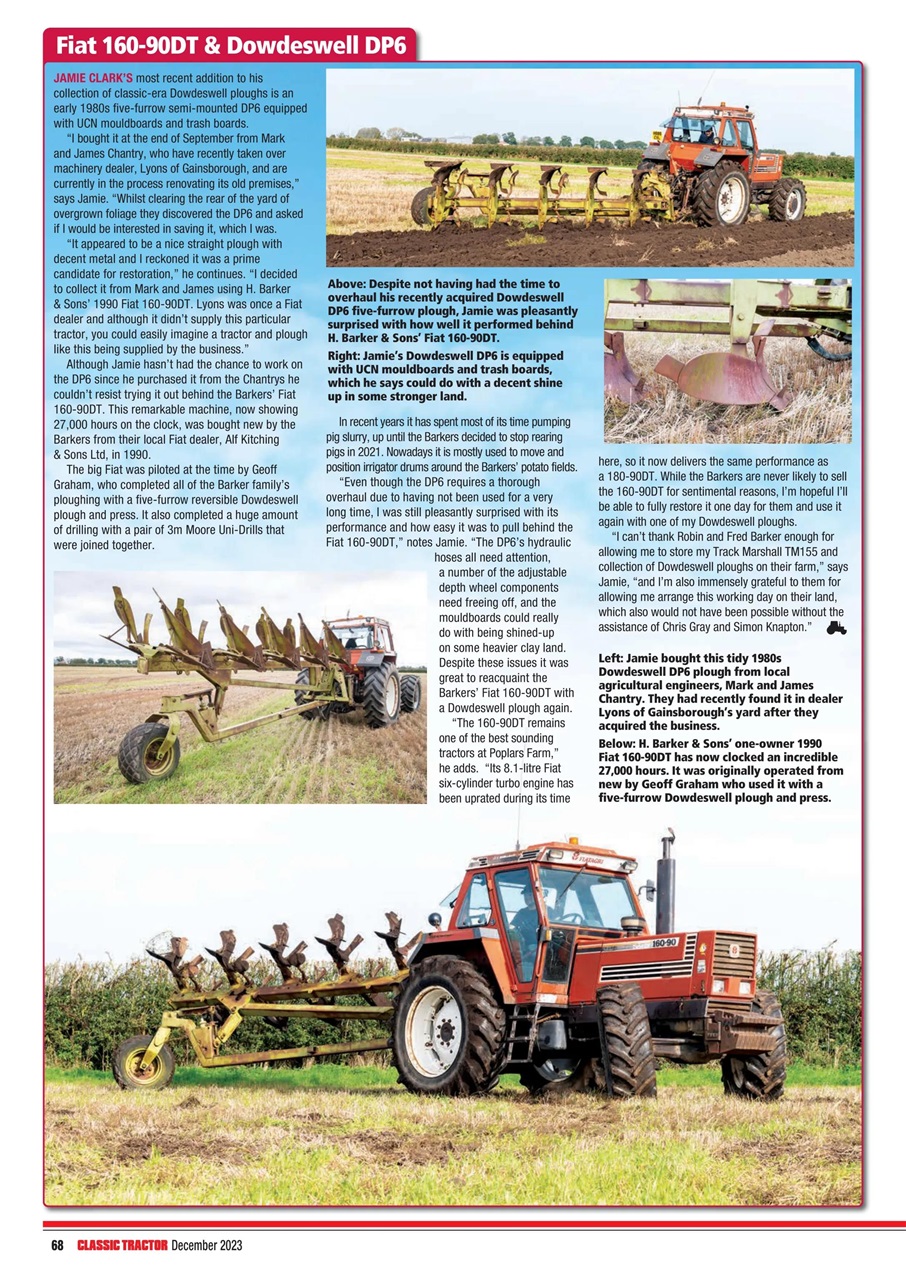 Classic Tractor Preview Pages