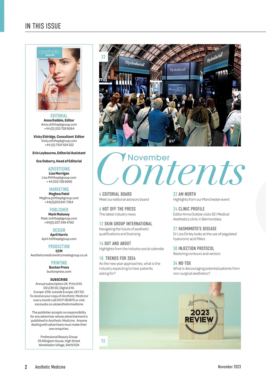 Aesthetic Medicine Preview Pages