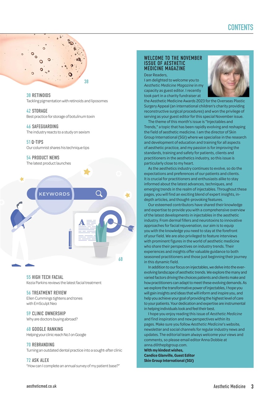 Aesthetic Medicine Preview Pages