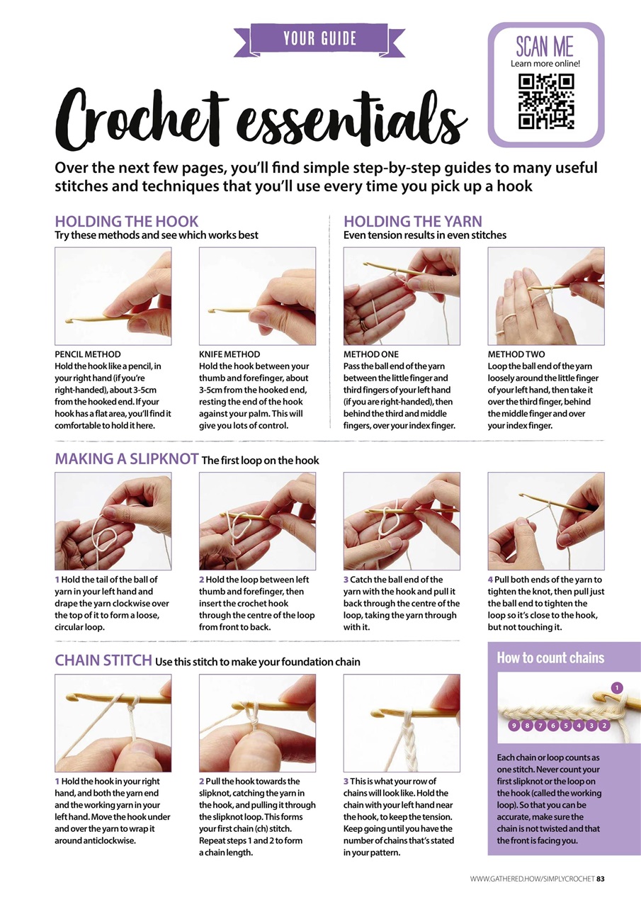 Simply Crochet Preview Pages