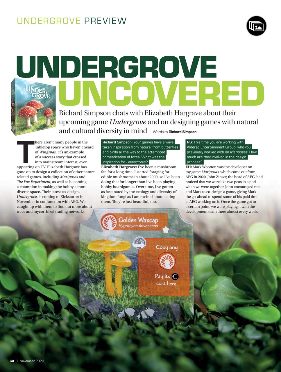 Tabletop Gaming Preview Pages