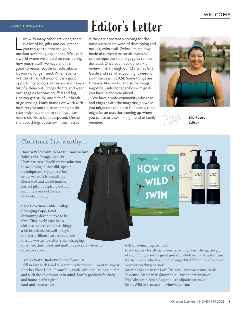 Outdoor Swimmer Preview Pages