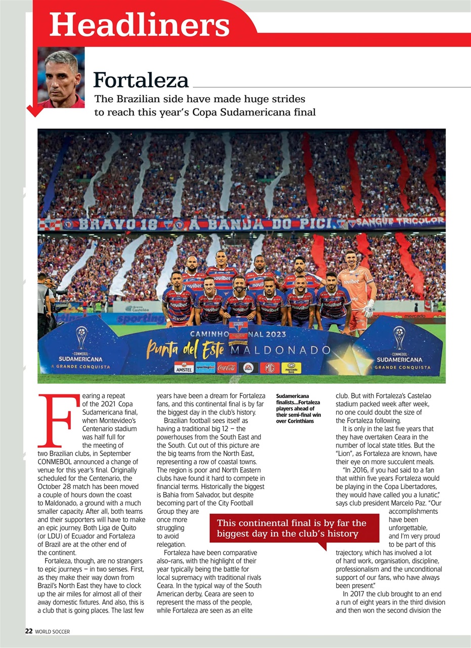 World Soccer Preview Pages