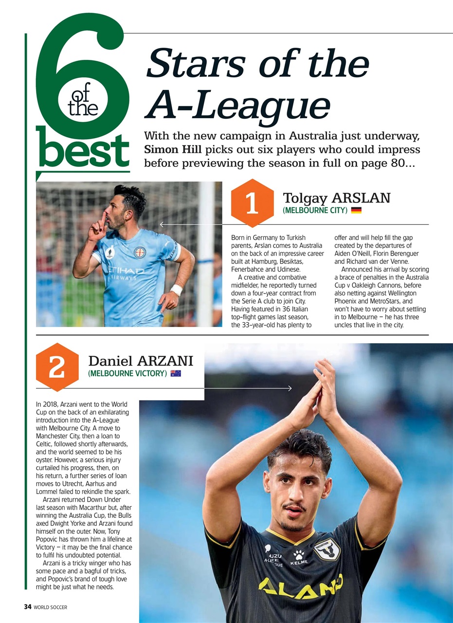 World Soccer Preview Pages