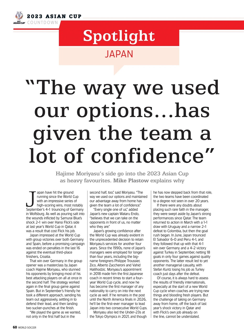 World Soccer Preview Pages