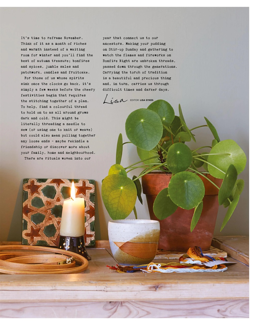 The Simple Things Preview Pages