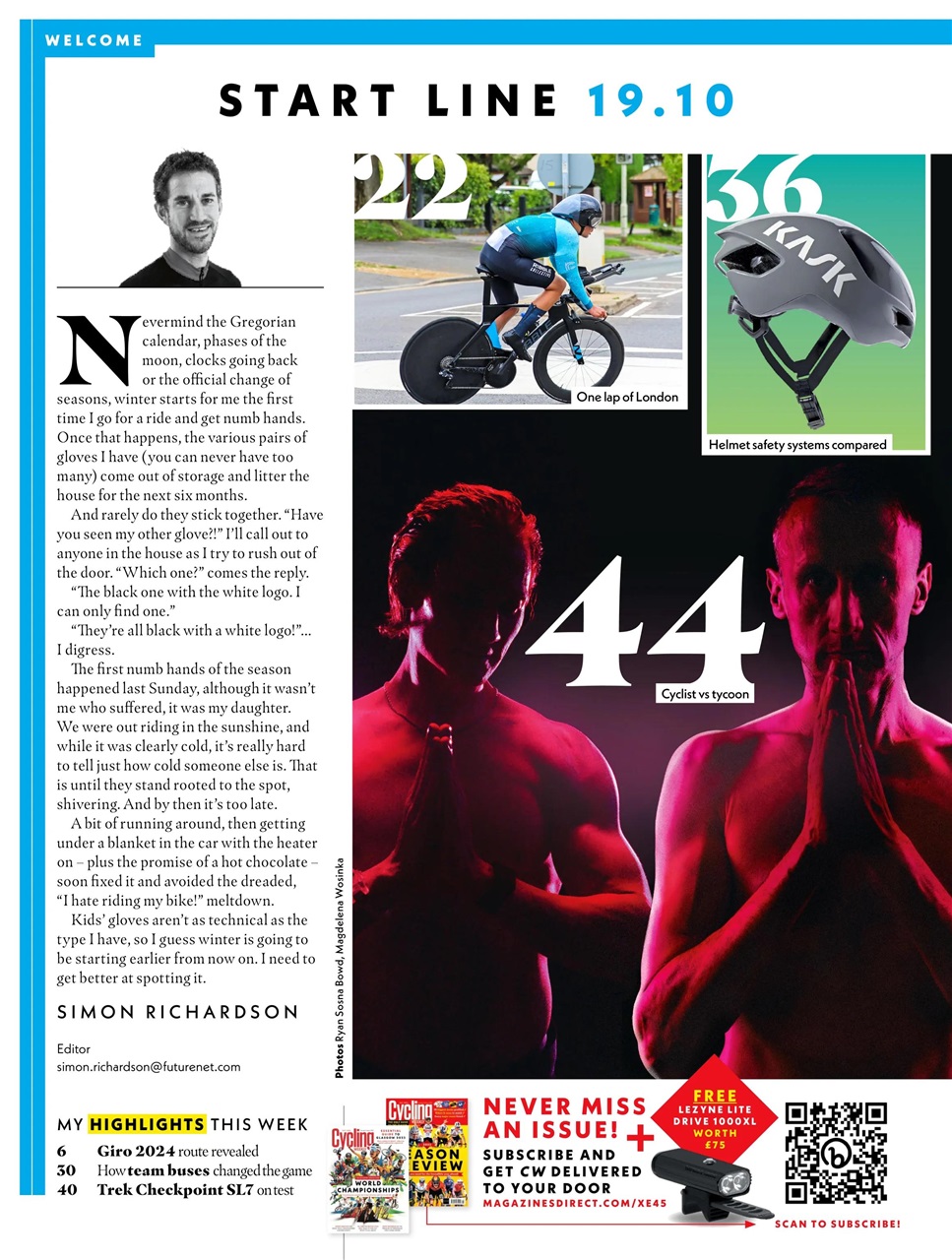 Cycling Weekly Preview Pages