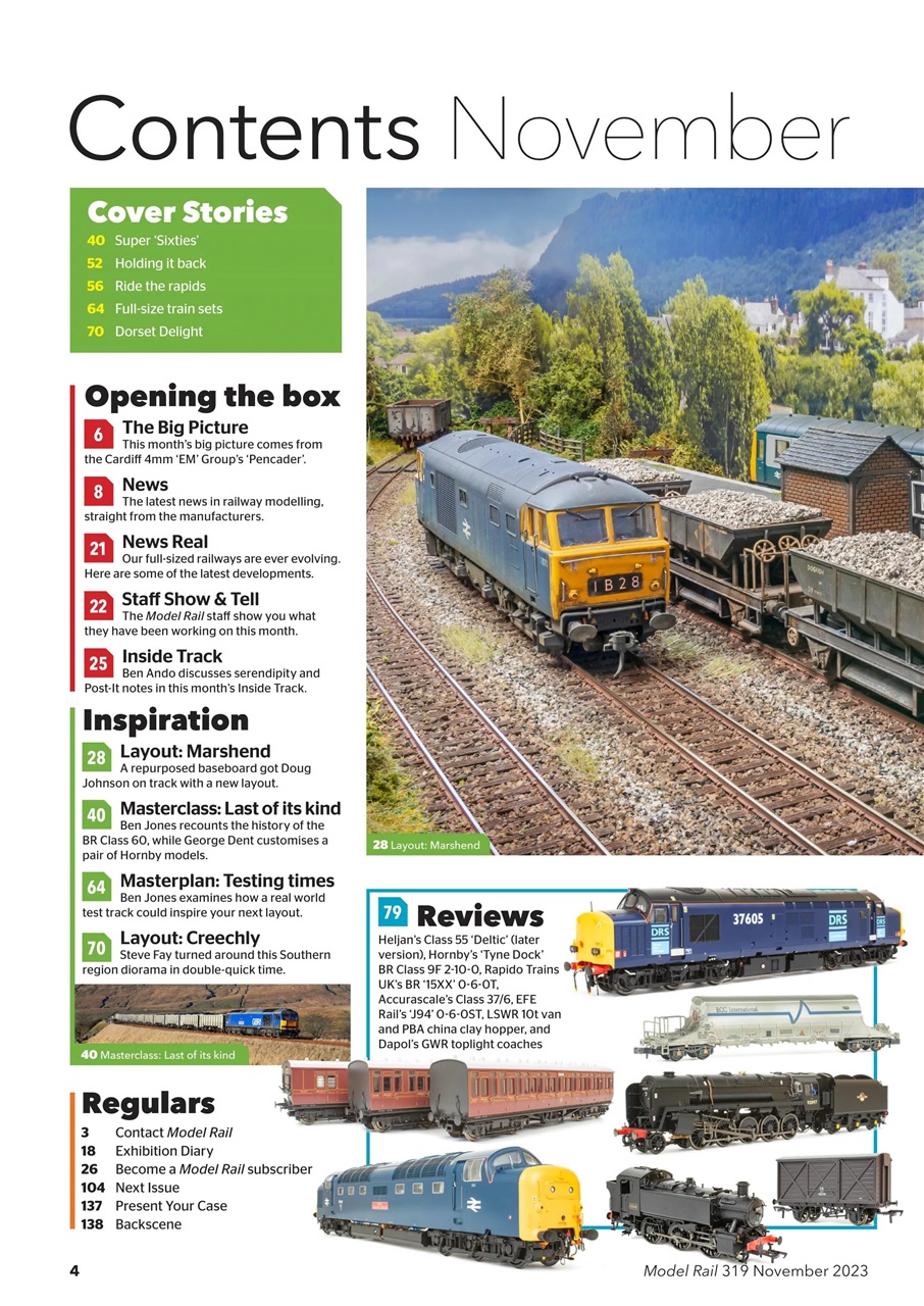 Model Rail Preview Pages