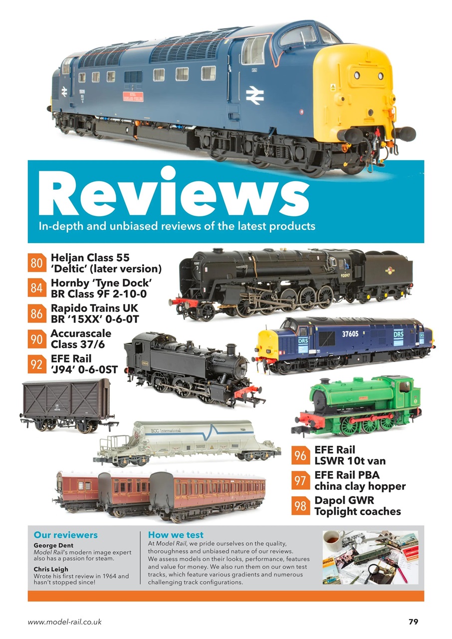 Model Rail Preview Pages