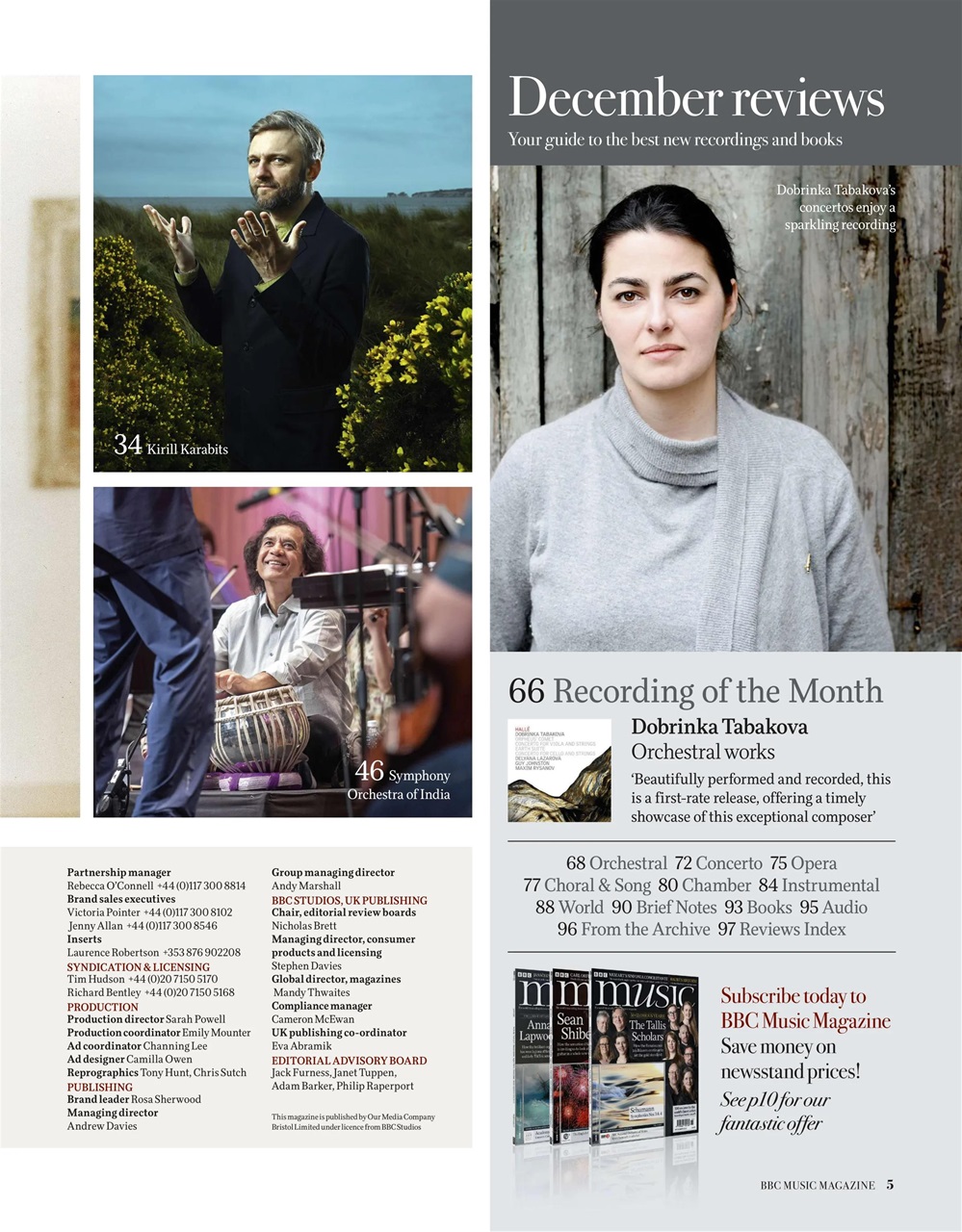 BBC Music Magazine Preview Pages