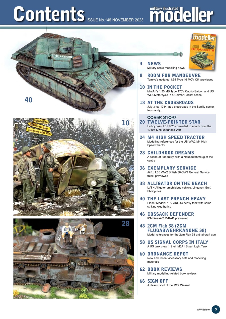 MIM: AFV Edition Preview Pages