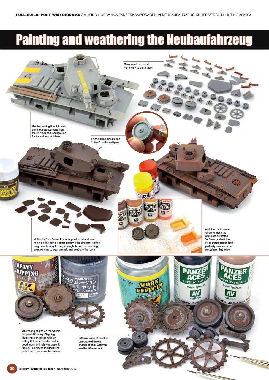 MIM: AFV Edition Preview Pages