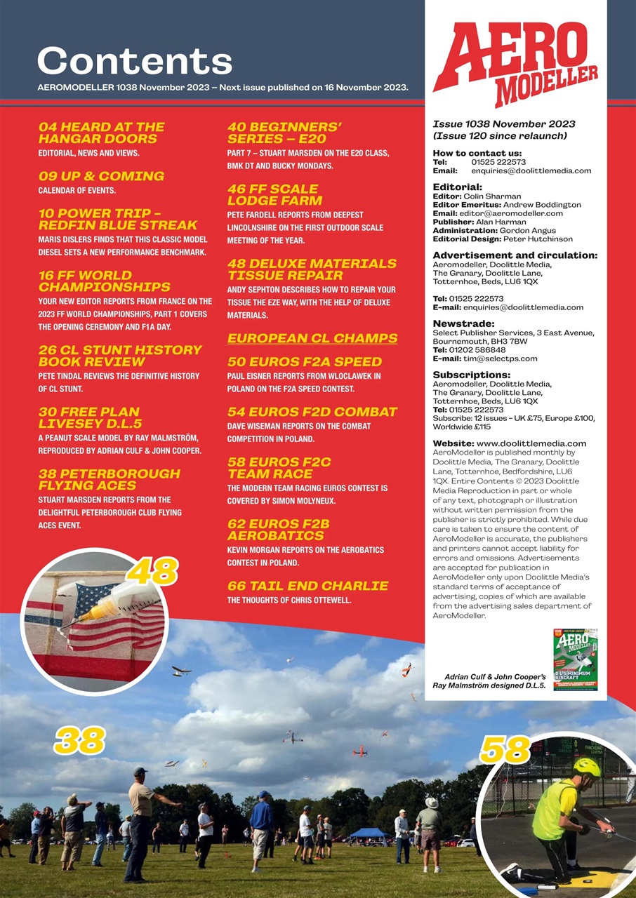 AeroModeller Preview Pages