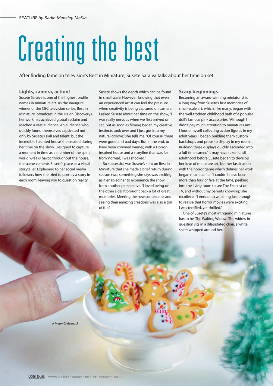 Dolls House and Miniature Scene Preview Pages